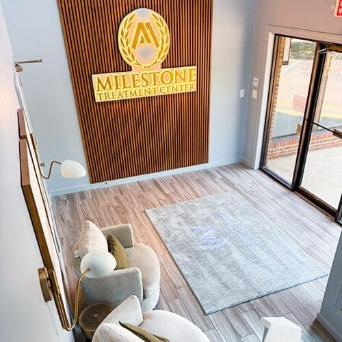 milestone treatment center lobby in virginia beach, va
